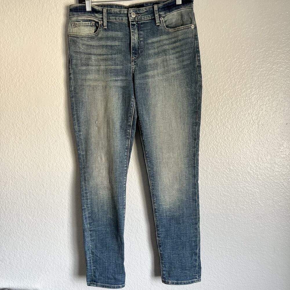 Lucky Brand Women’s Jeans Ava Skinny 10/30 (Actual 32/28) Distressed Stretch